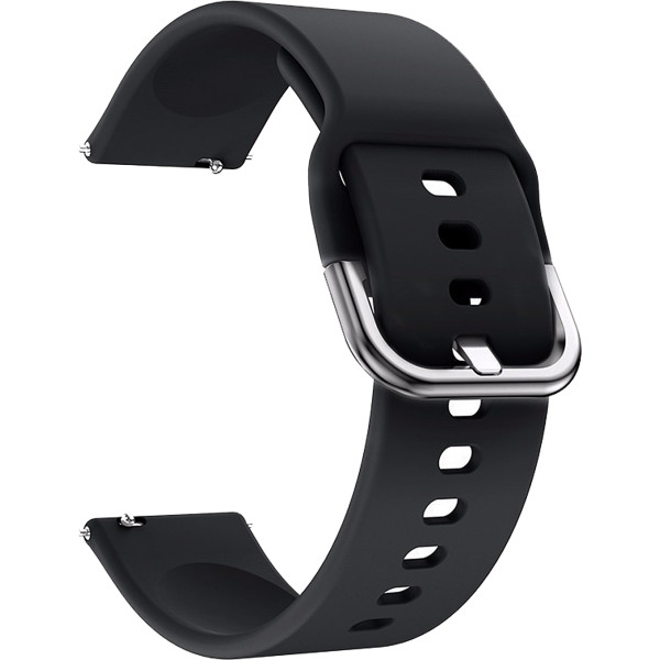 ACM Watch Strap Hook Belt for Fastrack Reflex Curv Smartwatch Black Smart Watch Strap (Black)