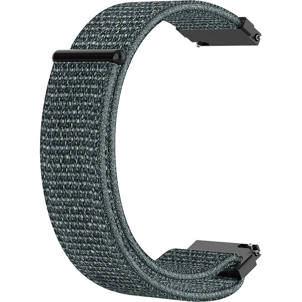 ACM Watch Strap Nylon Loop for Fire-Boltt Cobra Bsw086 Smartwatch Belt Black Smart Watch Strap (Black)
