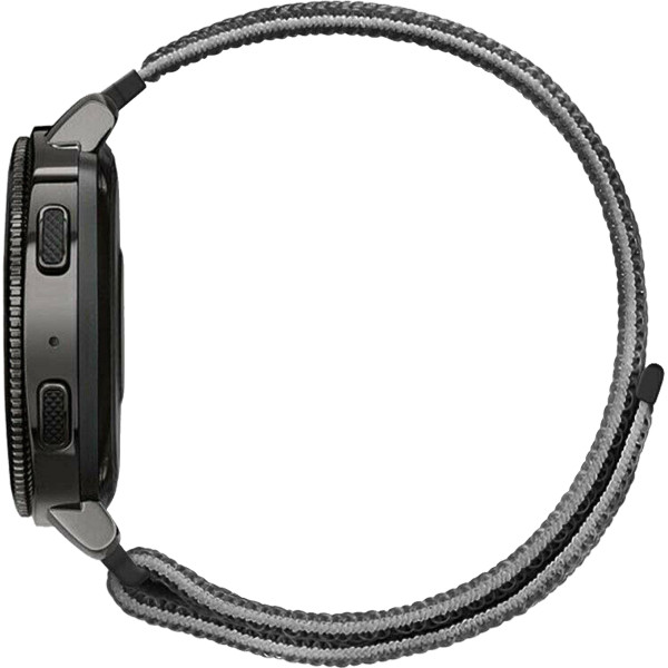 ACM Watch Strap Nylon Loop for Fire-Boltt Cobra Bsw086 Smartwatch Belt Black Smart Watch Strap (Black)