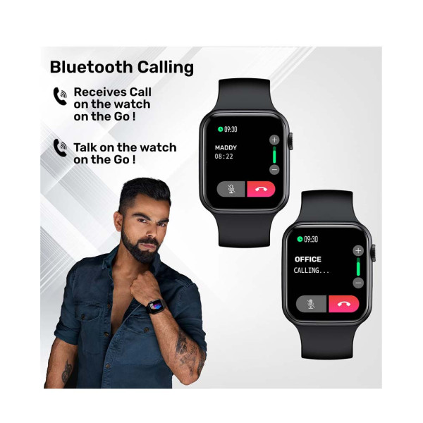 Fire-Boltt Ring Bluetooth Calling Smartwatch Black