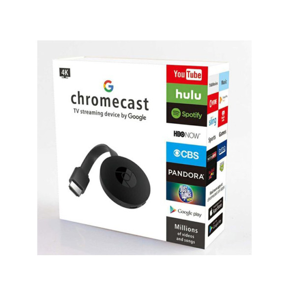 Chromecast 2 Media Streaming Device  (Black)