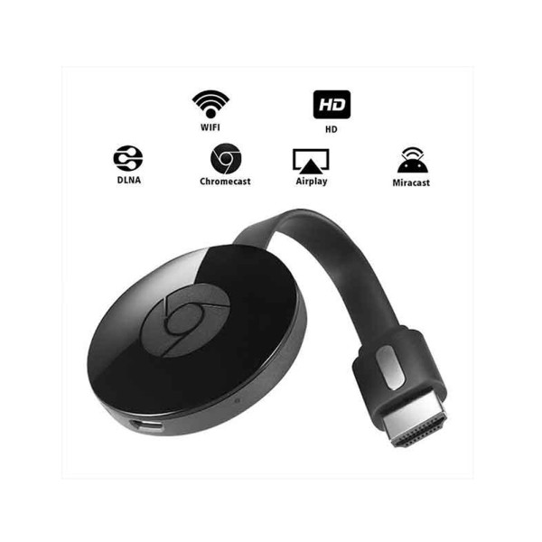 Google Chromecast 2 Media Streaming Device  (Black)