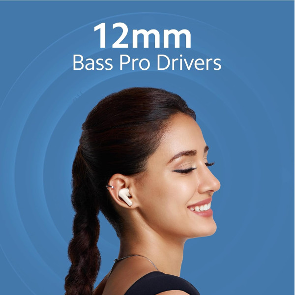 Redmi Buds 4 Active 12mm Drivers Premium Sound Quality Up to 30 Hours Battery Life White