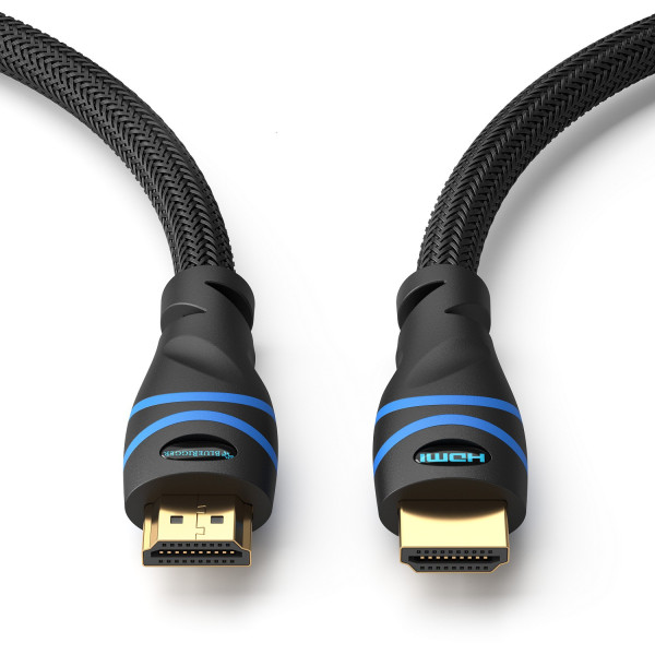 BlueRigger HDMI Cable 7.6 m Ultra Series (Braided-...
