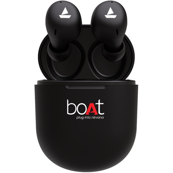 boAt Airdopes 381 with upto 20 Hours Playback and ASAP Charge Bluetooth Headset (Mint Purple, True Wireless)