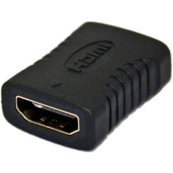 Etake  TV-out Cable HDMI Female to Female Jointer Connector Coupler Extender HDMI Adapter (Black, For Laptop)