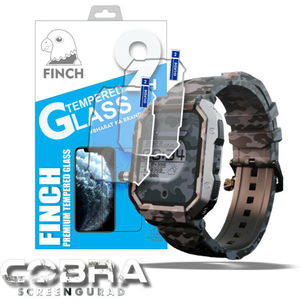 FINCH Nano Glass for FIRE BOLTT COBRA (Pack of 2)
