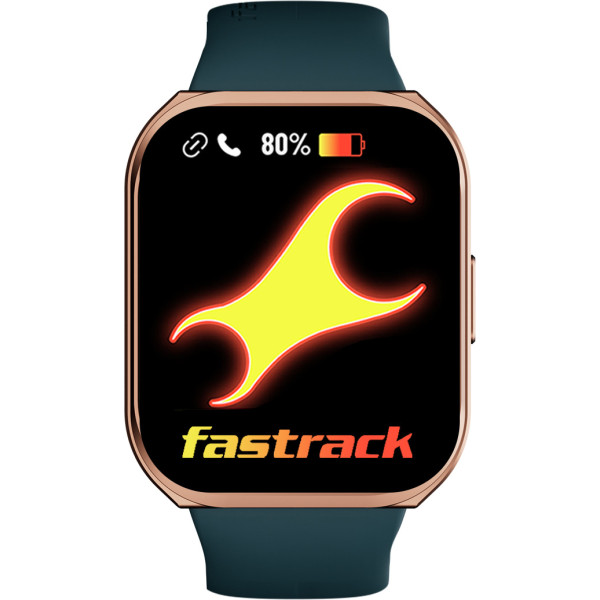Fastrack Revoltt FS1 1.83inch Display BT Calling Smartwatch Black Strap