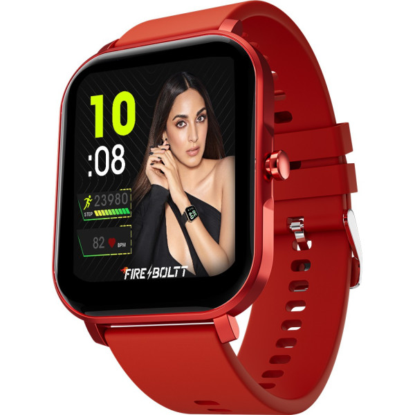 Fire-Boltt Epic with1.69" 2.5D Curved Glass,SPO2, Heart Rate tracking, Touchscreen Smartwatch (Grey Strap, Free Size)