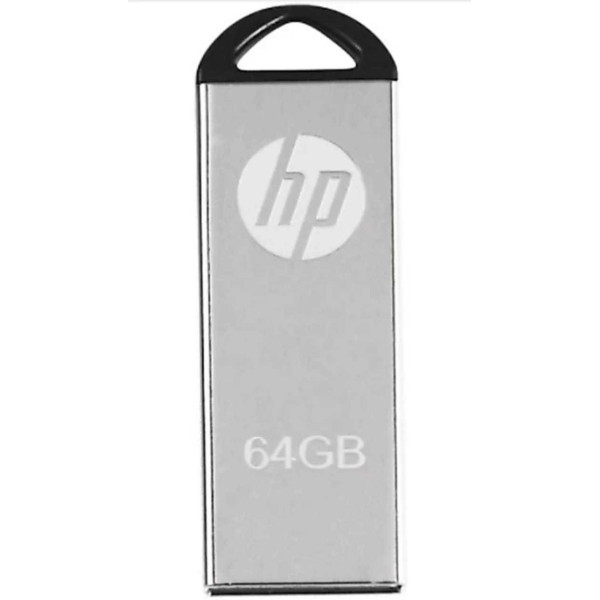 HP V22OW 64 GB Pen Drive (Grey, Black)