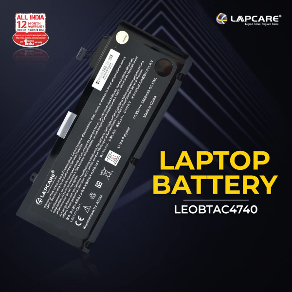 Lapcare A1322 A1278 Laptop Battery for Mac Book Pro 13 inch