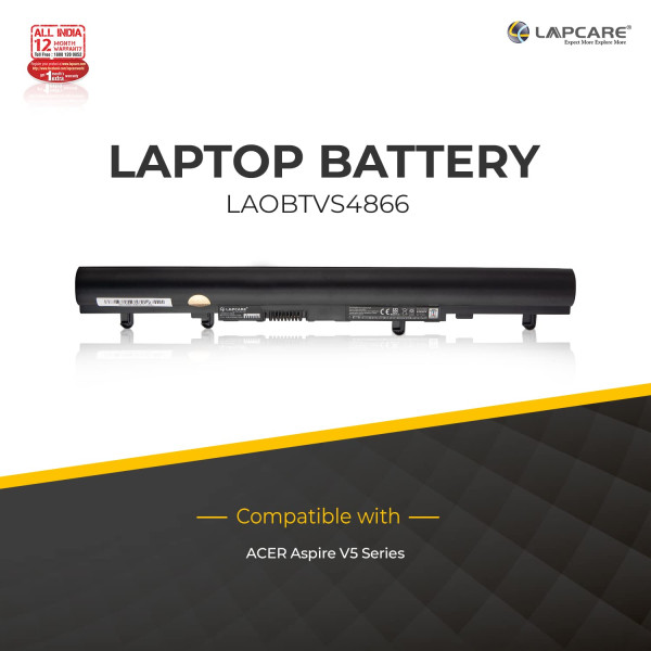 Lapcare BIS Certified Compatible Laptop Battery for Acer Aspire V5431/V5531 Series 4 Cell