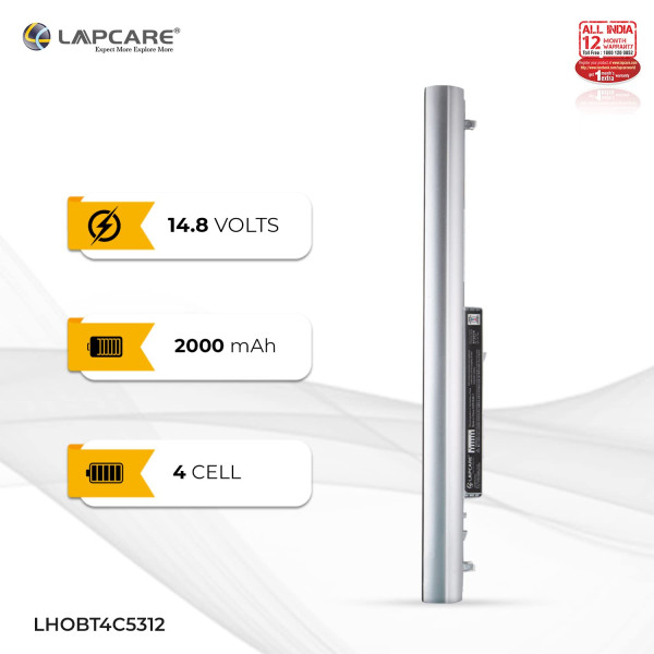 Lapcare BIS Certified Compatible Laptop Battery for HP Pavilion LA04 4 Cell