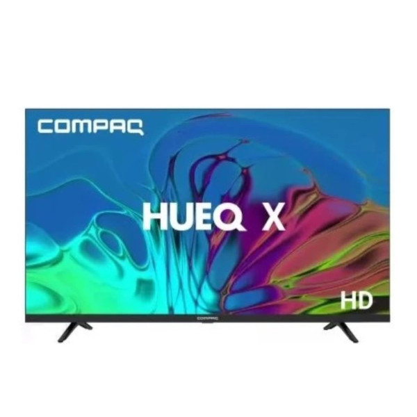 Compaq 80 cm (32 inches) HUEQ X Series HD Ready CQ32HDWCL Smart LED TV Black