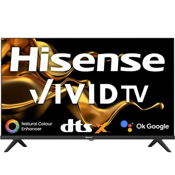 Hisense 80 cm (32 inches) Android 11 Series HD Ready Smart Certified Android LED TV 32A4G (Black)