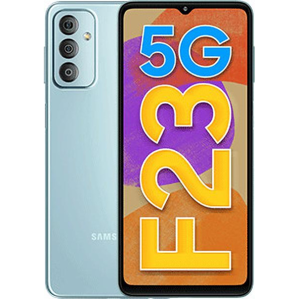 SAMSUNG Galaxy F23 5G (Aqua Blue, 128 GB) (6 GB RA...