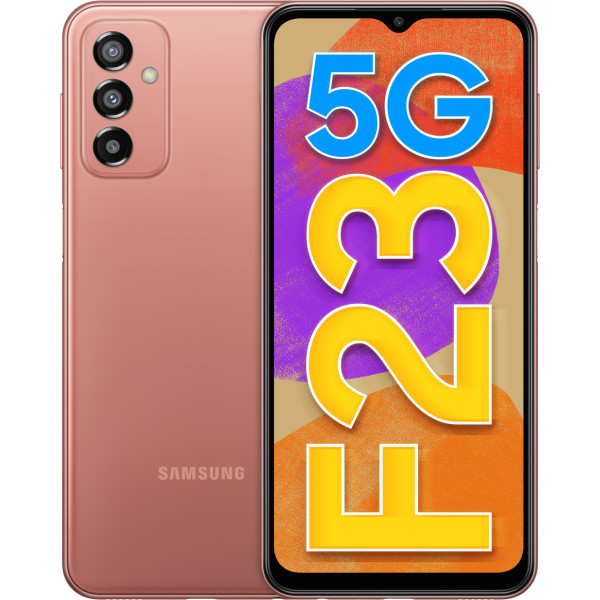 SAMSUNG Galaxy F23 5G (Copper Blush, 128 GB) (6 GB RAM)