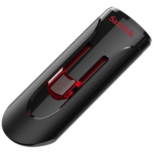 SanDisk Cruzer Glide 3.0 64 GB Pen Drive (Black, Red)
