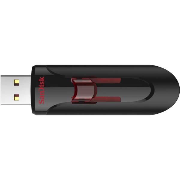SanDisk Cruzer Glide 3.0 64 GB Pen Drive (Black, Red)