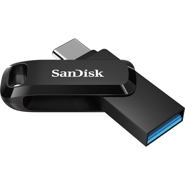 SanDisk Dual Drive Go 256 GB OTG Drive (Blue, Type A to Type C)