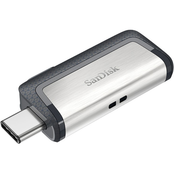 SanDisk SDDDC2-128G-I35 128 GB OTG Drive (Silver, ...