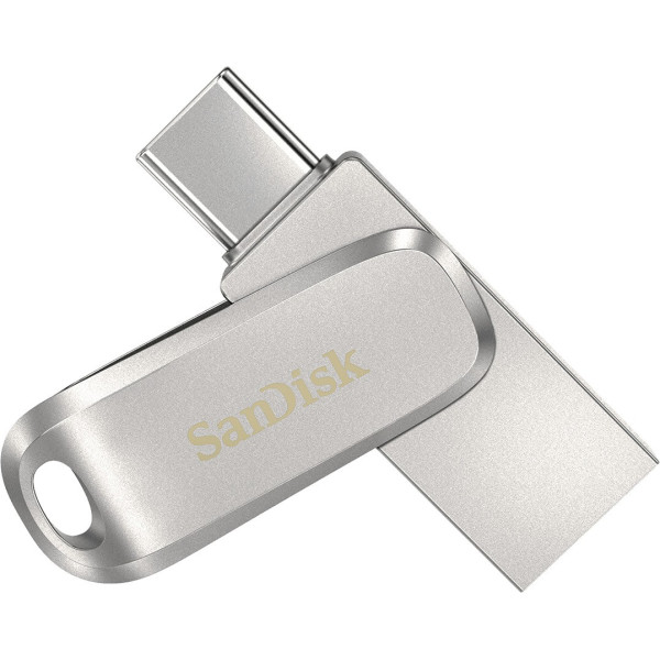 SanDisk SDDDC4-128G-I35 128 GB OTG Drive (Silver, ...
