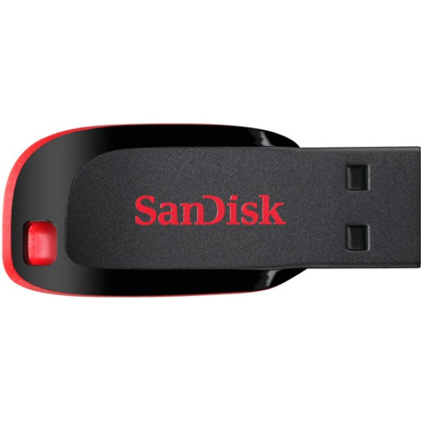 Sandisk Cruzer Blade 16 GB Utility Pendrive (Red, Black)
