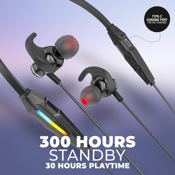 UBON Bluetooth Earphone CL-380 Classo Series Wireless Neckband with Up to 24 Hours Playtime 