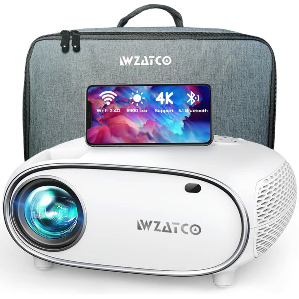 WZATCO W6 Polar Native 1080P FullHD 4k Support And...