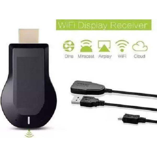 ZEPAD M9 Plus HDMI Dongle Airplay WiFi Display TV HDMI Dongle Connector Wireless Media Streaming Device (Black)