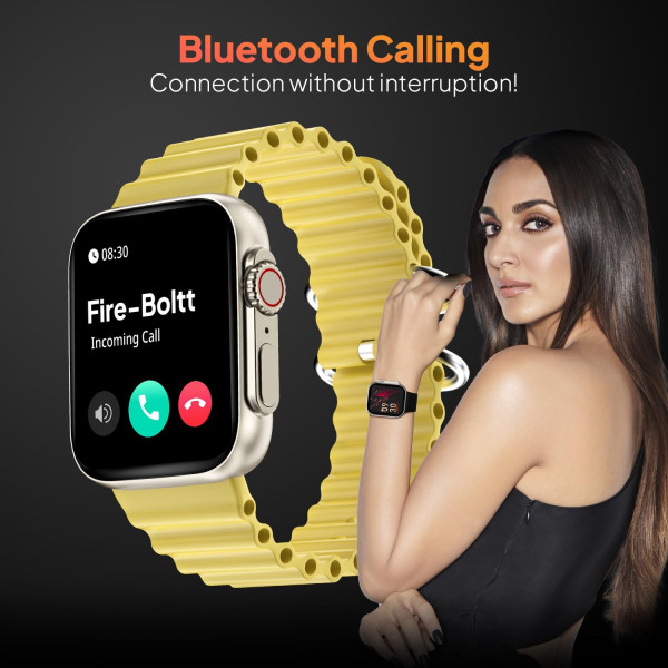 Fire-Boltt Gladiator 1.96 inch Biggest Display Smart Watch with Bluetooth Calling