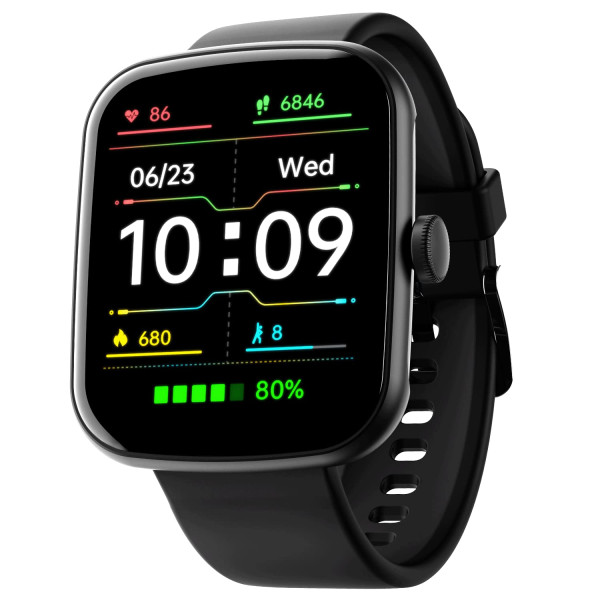 boAt Wave Style Smart Watch with 1.69inch Square HD Display 7 Days Battery Life