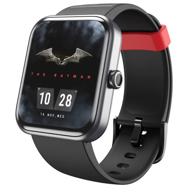 BoAt Xtend Smart Watch With Alexa Built-In 1.69inch HD Display 7 Days Battery -Charcoal Black