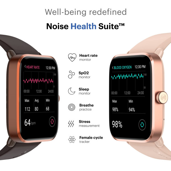 Noise ColorFit Pro 4 Alpha 1.78" AMOLED Display, Bluetooth Calling Smart Watch, Functional Crown, Metallic Build, Intelligent Gesture Control, Instacharge