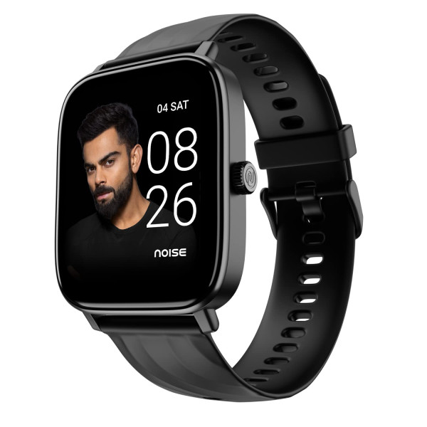 Noise Newly Launched Quad Call 1.81inch Display Bluetooth Calling Smart Watch 160Hrs Battery Life Silver Grey