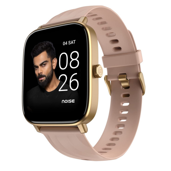Noise Newly Launched Quad Call 1.81inch Display Bluetooth Calling Smart Watch 160Hrs Battery Life Silver Grey