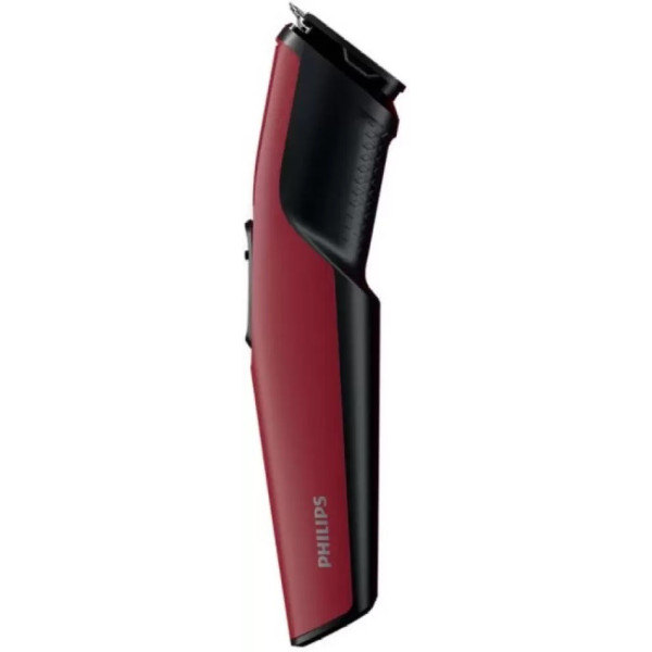 PHILIPS BT1235/15 CORDLESS TRIMMER (RENEWED) Trimmer 60 min  Runtime 4 Length Settings (Maroon)
