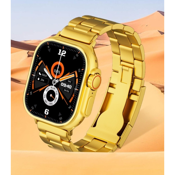 phinix L.AXASFIT Watch 8 Ultra Gold Edition Smartw...