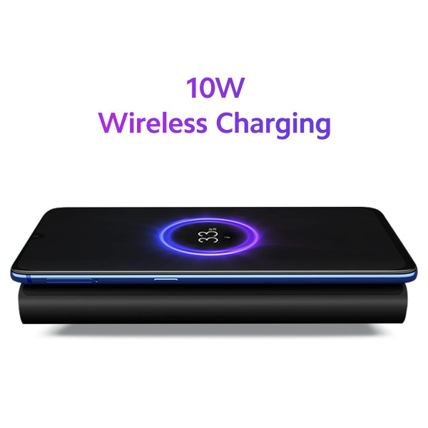 MI Lithium Ion Wireless Power Bank 10000mAh 22.5W Fast Charging 10W Wireless Charging