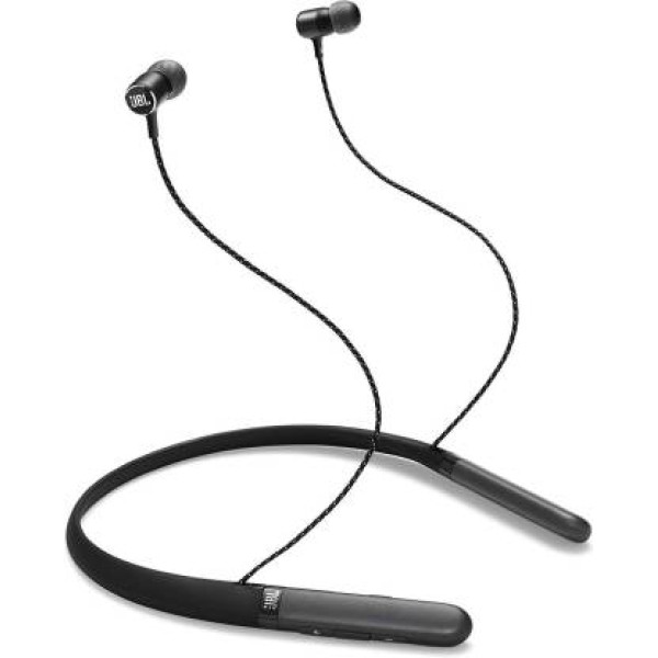 JBL Live 200 BT In The Ear Neckband with Three-Button Remote and Microphone (Black)