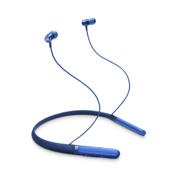 JBL Live 200 BT In The Ear Neckband with Three-Button Remote and Microphone (Blue)