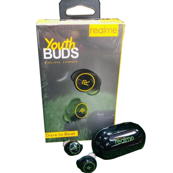 Realme Youth Buds Dare To Beat Pure Bass Sound Wireless Earbud