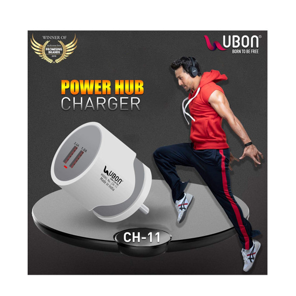 Ubon Charging Power Adapter Compatible with Mobile Phones, Tablets & Other Devices