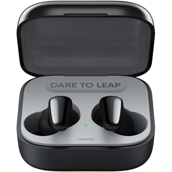 realme Buds Air 3S with Dual Device Pairing and 30hrs Total Playback Bluetooth Headset (Bass Black, In the Ear)