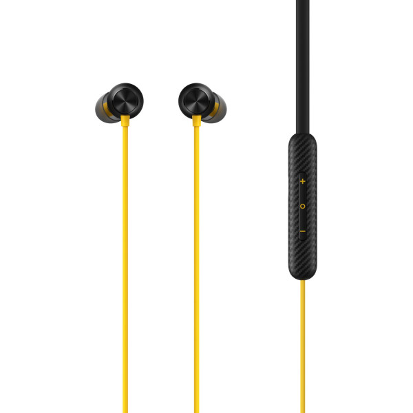 realme Buds Wireless 2S  Type C  Bluetooth Headset Black Yellow
