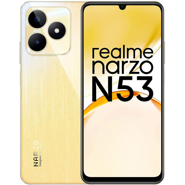 realme Narzo N53 (Feather Gold, 64 GB) (4 GB RAM)