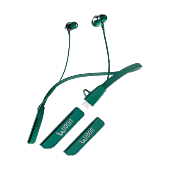 Ubon Bullet Series CL-35 Wireless Neckband (Green)